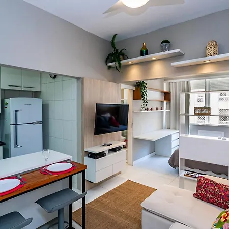 Apartamento Copacabana Com Garagem, Home Office, Closet - Luxo, Conforto E Lazer.-2